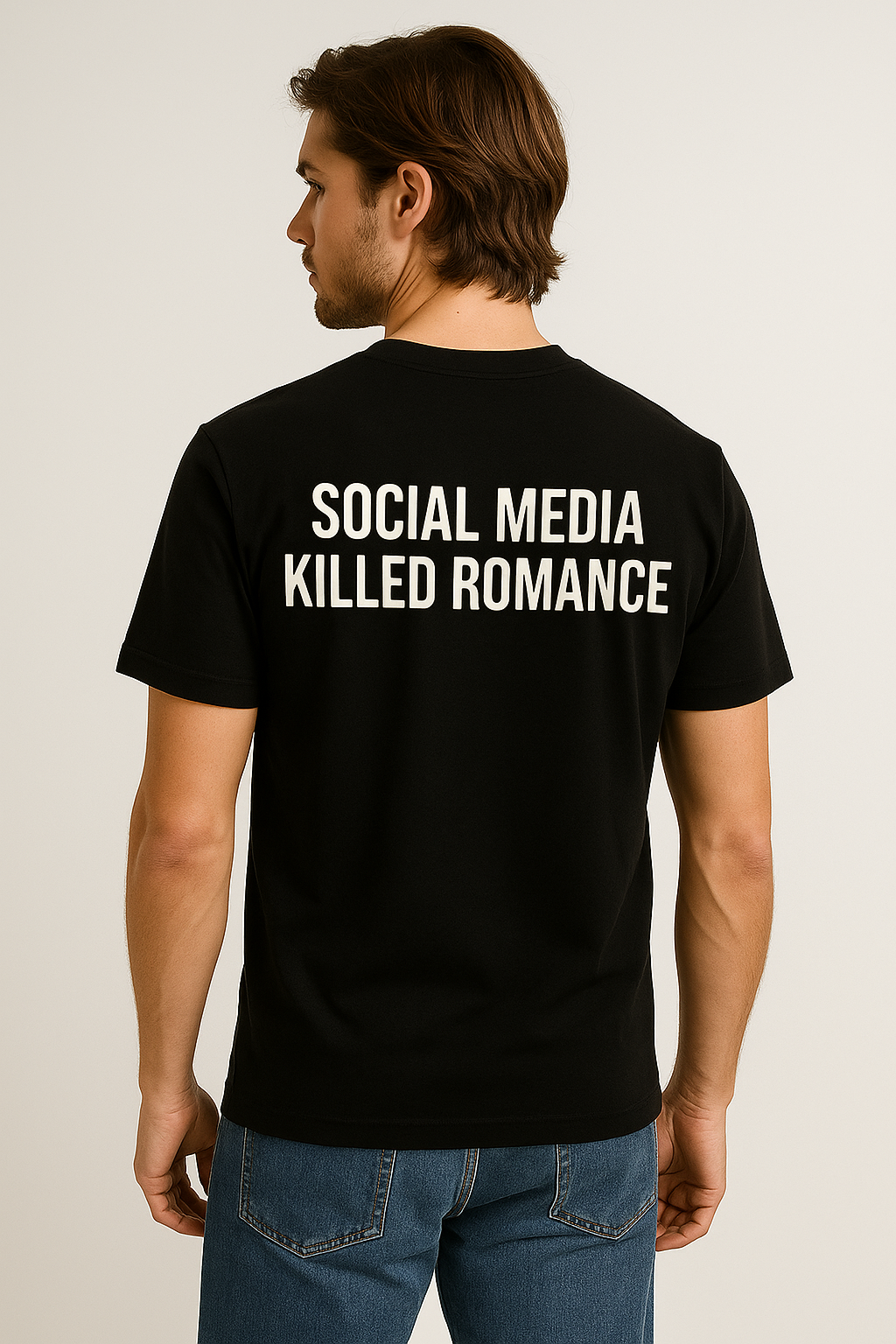 Koszulka Social Media Killed Romance