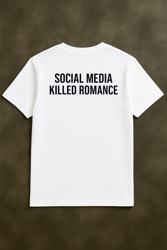 Social Media Killed Romance Biała